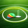Factory direct supply of football training equipment and apparatus: round hole sign plates, sign discs, sign cones, special training sign discs for obstacles, hammock styles available details Picture